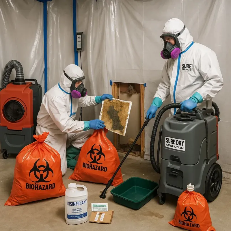 Contaminated Water Handling Protocols process in Fairlawn, OH