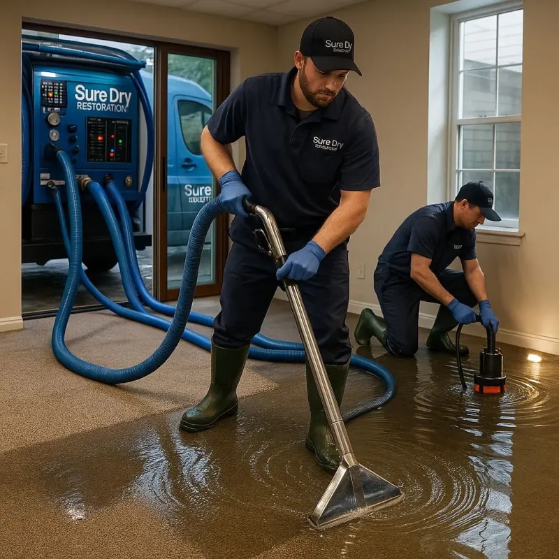 Water Extraction and Removal process in Fairlawn, OH
